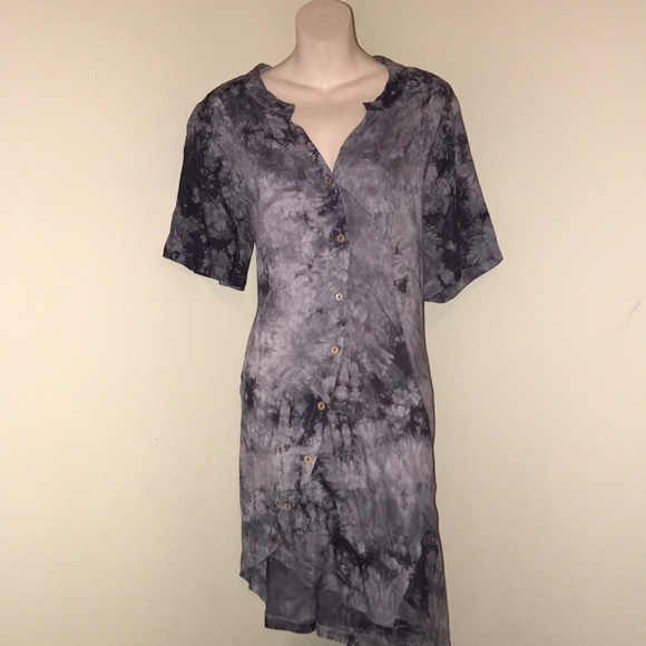 NWT💫Gracila vintage pattern v-neck mid long top - Picture 4 of 8